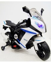 Электромобиль RiverToys MOTO M111MM-white