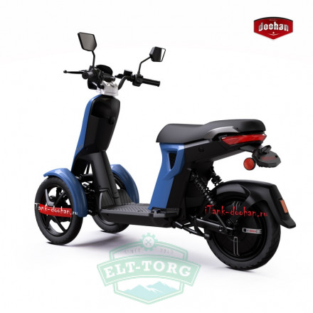 Электроскутер Doohan iTango Classic 1000W 20Ah Синий Электроскутер Doohan iTango Classic 1000W 20Ah Синий