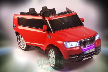 Детский электромобиль River Toys BMW T001TT 4Х4 140 W Красный Детский электромобиль River Toys BMW T001TT 4Х4 140 W Красный