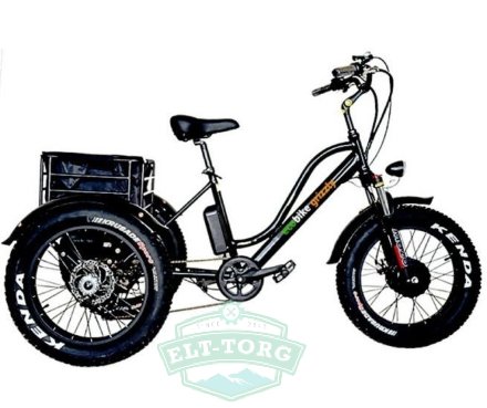 Электровелосипед трицикл ECO-BIKE GRIZZLY M5 20 700W 48V12AH