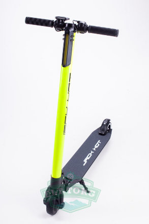 Электросамокат для детей JACK HOT LIGHT 250w (4,4Ah) Yellow+black быстрый