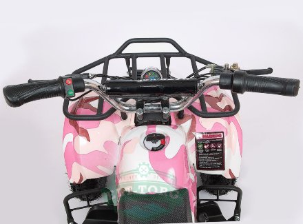 Электроквадроцикл Мини Барс 800 RC Розовая Пантера