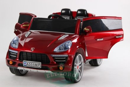 Детский электромобиль River Toys Porsche Macan 70 W Красный Детский электромобиль River Toys Porsche Macan 70 W Красный