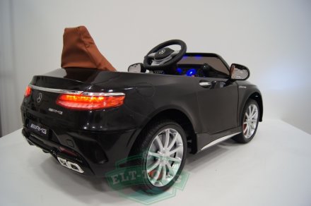 Электромобиль RiverToys Mercedes-Benz S63-BLACK