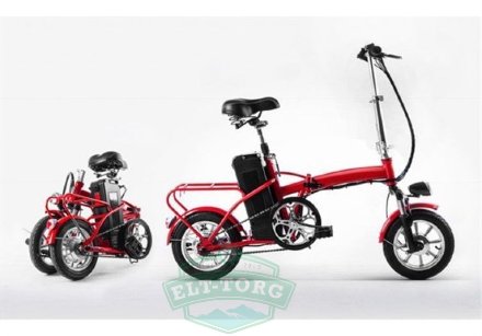 Электровелосипед для детей Nakto Car baby 12" красный