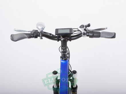 Электровелосипед Ecoffect H-Slim Middle Drive 500W Синий глянцевый