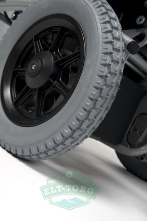 Кресло-коляска инвалидное с электроприводом Vermeiren Navix Lift серый