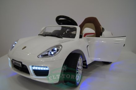 Электромобиль RiverToys Porsche Panamera A444AA-WHITE-LEATHER