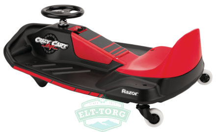 Электрокарт Razor Crazy Cart Shift 80W Чёрный
