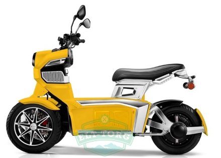 Электроскутер iTank Doohan EV3 Pro 1500W желтый Электроскутер iTank Doohan EV3 Pro 1500W желтый