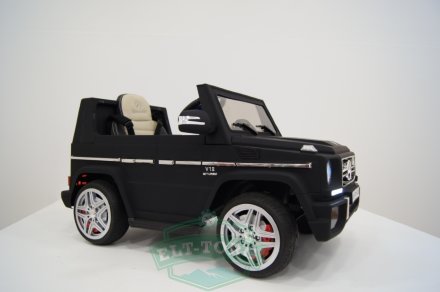 Электромобиль RiverToys Mercedes-Benz G65-BLACK-MATOVII-LS528