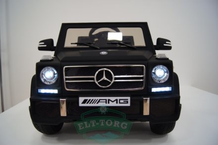 Электромобиль RiverToys Mercedes-Benz G65-BLACK-MATOVII-LS528