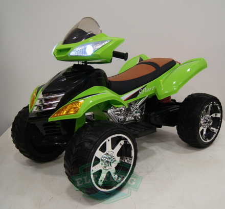 Электромобиль RiverToys Квадроцикл E005KX-GREEN
