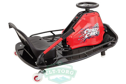 Электрокарт Razor Crazy Cart 80W Красный