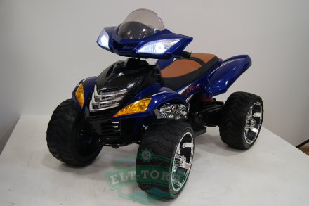 Электромобиль RiverToys Квадроцикл E005KX-BLUE