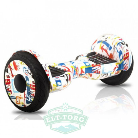 Гироскутер Smart Balance Wheel Suv New 10.5 Premium Граффити Белый Гироскутер Smart Balance Wheel Suv New 10.5 Premium Граффити Белый