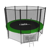 Батут UNIX line 8 ft Black&Brown (inside)