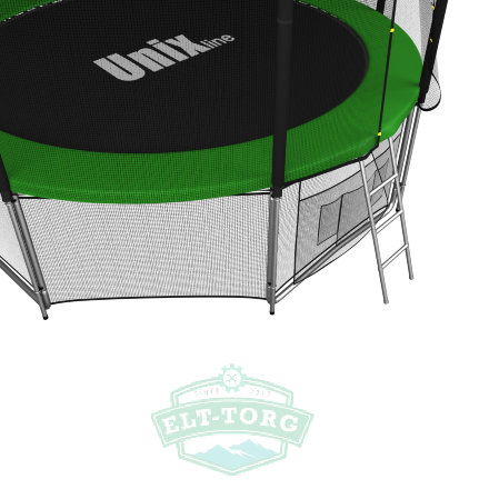 "Батут UNIX line 8 ft Black&Brown (inside)"