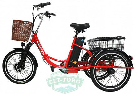 Электровелосипед GreenCamel Трайк-20 (R20 500W 48V 15Ah) Складной
