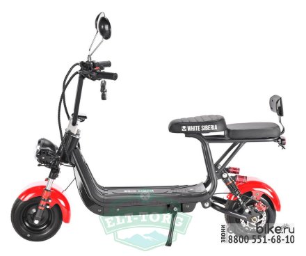 Электроскутер WHITE SIBERIA MINI R 1200W