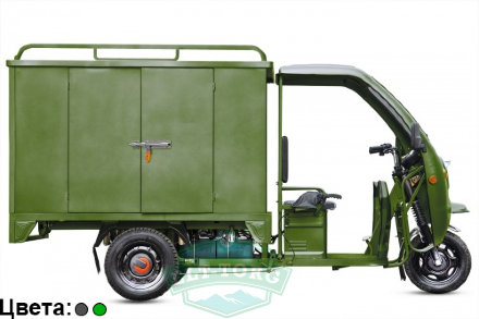 Грузовая электрическая тележка Rutrike КАРГО 1800 60V1000W С АКБ 32A/h