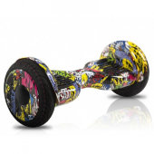 Гироскутер Smart Balance Wheel Suv New 10.5 Premium Граффити Желтый