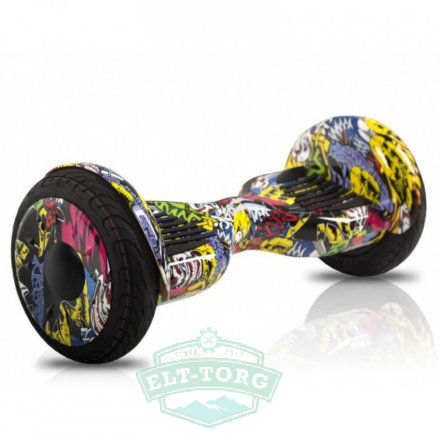 Гироскутер Smart Balance Wheel Suv New 10.5 Premium Граффити Желтый Гироскутер Smart Balance Wheel Suv New 10.5 Premium Граффити Желтый