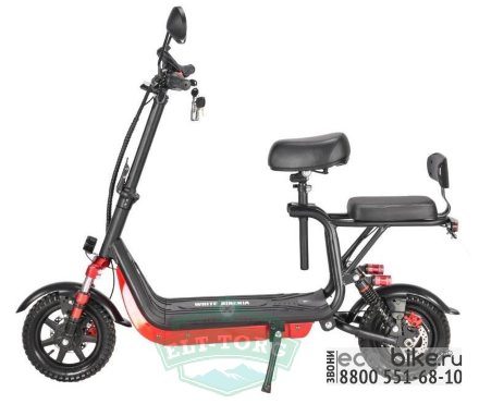 Электроскутер WHITE SIBERIA LIGHT 1200W Электроскутер WHITE SIBERIA LIGHT 1200W