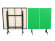 Всепогодный теннисный стол UNIX line (green)