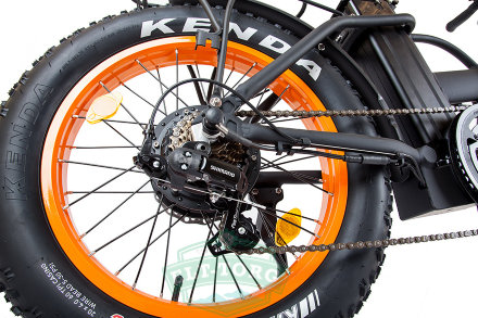 Электрофэтбайк для бездорожья Cyberbike Fat 500W
