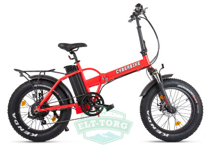 Электрофэтбайк для бездорожья Cyberbike Fat 500W