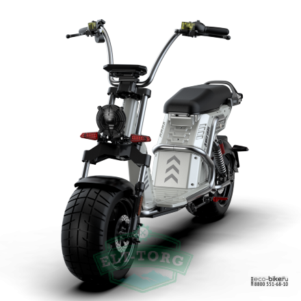 Электроскутер WHITE SIBERIA PRO BLACK EDITION 5000W