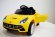 Электромобиль RiverToys Ferrari O222OO-YELLOW-LEATHER