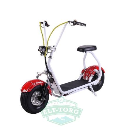 L-Sport Mini Citycoco 800W белый с красным