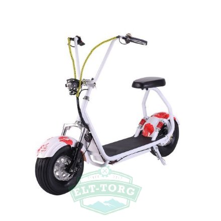 EL-Sport Mini Citycoco 800W белый с поцелуями