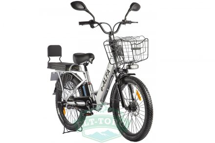 Велогибрид двухподвес Green City e-ALFA Fat