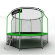 Батут i-JUMP Elegant 8ft 2,44м с нижней сетью и лестницей (green) Батут i-JUMP Elegant 8ft 2,44м с нижней сетью и лестницей (green)