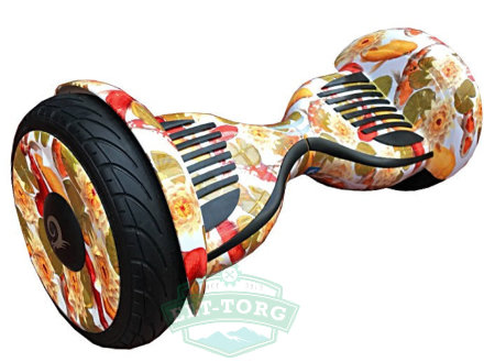 Гироскутер Smart Balance Wheel Suv New 10.5 Premium Желтый Цветок