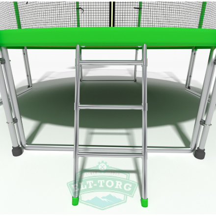 Батут i-JUMP BASKET 6ft 1,83м с лестницей (green)