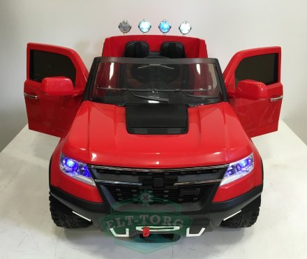 Электромобиль RiverToys Chevrole X111XX-RED