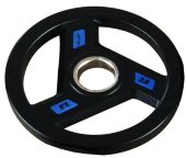 Олимпийский обрезиненный диск AeroFit 2.5 кг, черно-синий Олимпийский обрезиненный диск AeroFit 2.5 кг, черно-синий