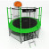 Батут i-JUMP BASKET 10ft 3,06м с нижней сетью и лестницей (green) Батут i-JUMP BASKET 10ft 3,06м с нижней сетью и лестницей (green)