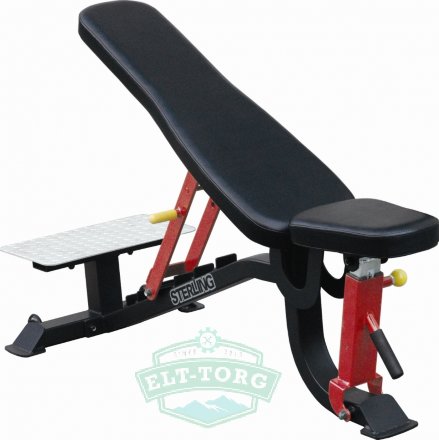 AeroFit Impulse Sterling SL7012 Усиленная многопозиционная с платформой для страхующего AeroFit Impulse Sterling SL7012 Усиленная многопозиционная с платформой для страхующего
