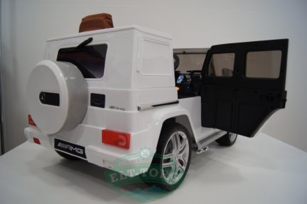 Электромобиль RiverToys Mercedes-Benz G63-WHITE