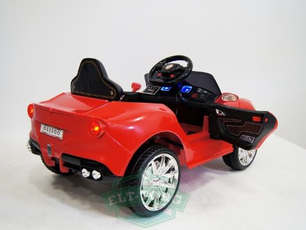 Электромобиль RiverToys Mercedes O333OO-RED-LEATHER