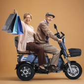 Электротрицикл Rutrike Бумеранг 1