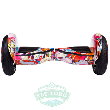 Гироскутер Smart Balance Wheel Suv New 10.5 Premium Граффити Розовый Гироскутер Smart Balance Wheel Suv New 10.5 Premium Граффити Розовый