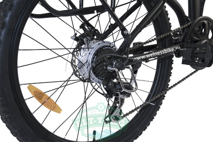 Электровелосипед Wellness Cross Dual 1000w