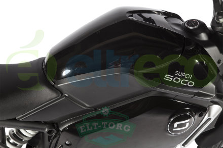 Электромотоцикл Soco Super TS 1950w черный Электромотоцикл Soco Super TS 1950w черный
