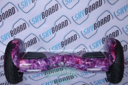 Гироскутер SkyBoard SUV APP 10,5 Фиолетовый Космос Гироскутер SkyBoard SUV APP 10,5 Фиолетовый Космос